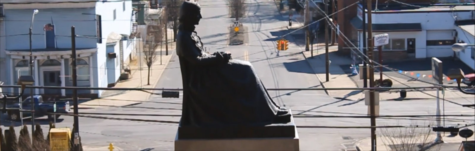 mother statue monument borough of ashland pennsylvania